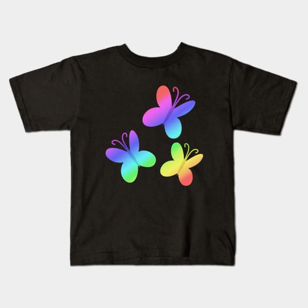MLP - Cutie Mark Rainbow Special - Fluttershy Kids T-Shirt by ariados4711